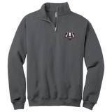 Scary Badgers NuBlend 1/4-Zip Cadet Collar Sweatshirt