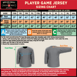 Delaware Jr. Blue Hens 30th Youth Player Sublimated Jersey