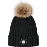 Upland Hockey Faux Fur Pom Beanie