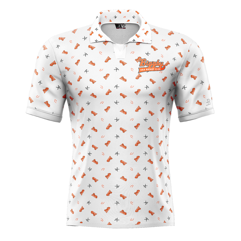 Biggby Coffee AAA Tier 1 Youth Sublimated Polo Tee