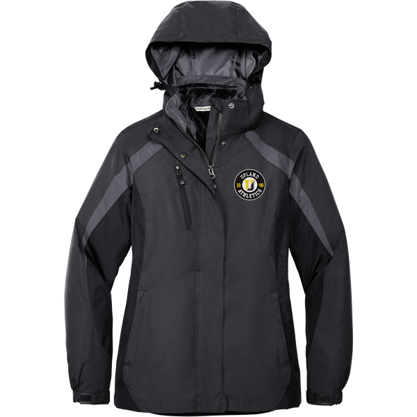Upland Athletics Ladies Colorblock 3-in-1 Jacket