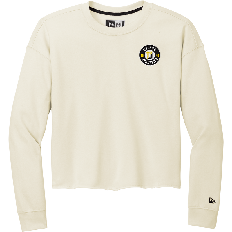 Upland Athletics New Era Ladies Tri-Blend Fleece Crop Crew