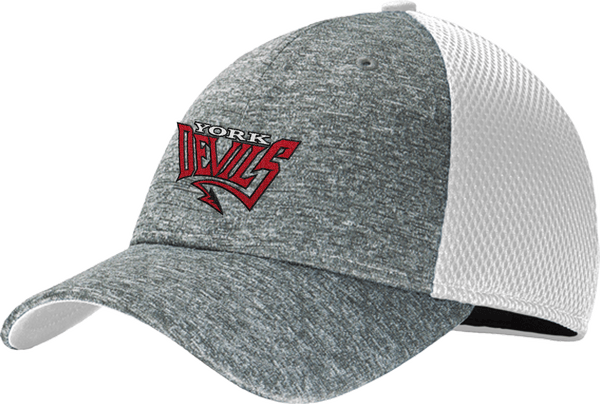 York Devils New Era Shadow Stretch Mesh Cap