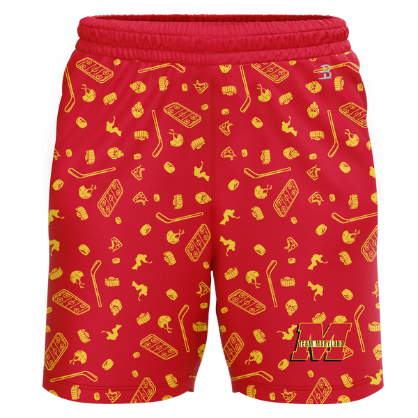 Team Maryland Adult Sublimated Pattern Shorts