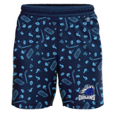 Brandywine Outlaws Adult Sublimated Pattern Shorts