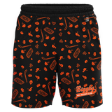 Biggby Coffee AAA Tier 1 Adult Sublimated Pattern Shorts